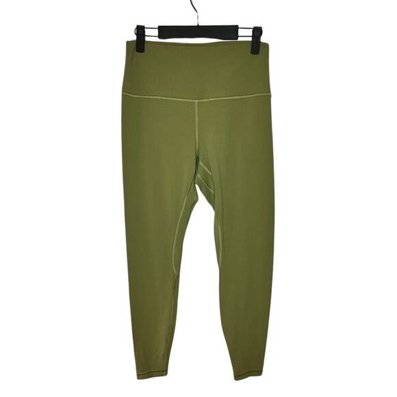 Lululemon Align High-Rise Pant 28” Bronze Green - Size 10 | Comfy Chic Vibes 🌿 - Picture 1 of 7